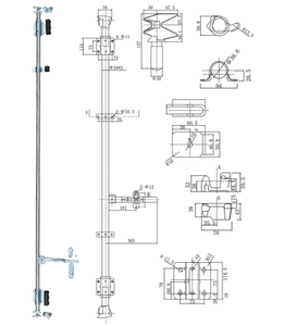 Container Spare Parts Container Fittings Door Lock Accessories for Containers